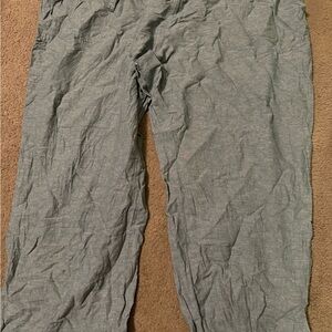 Liz Claiborne Gray Chinos Lightweight Straight Leg